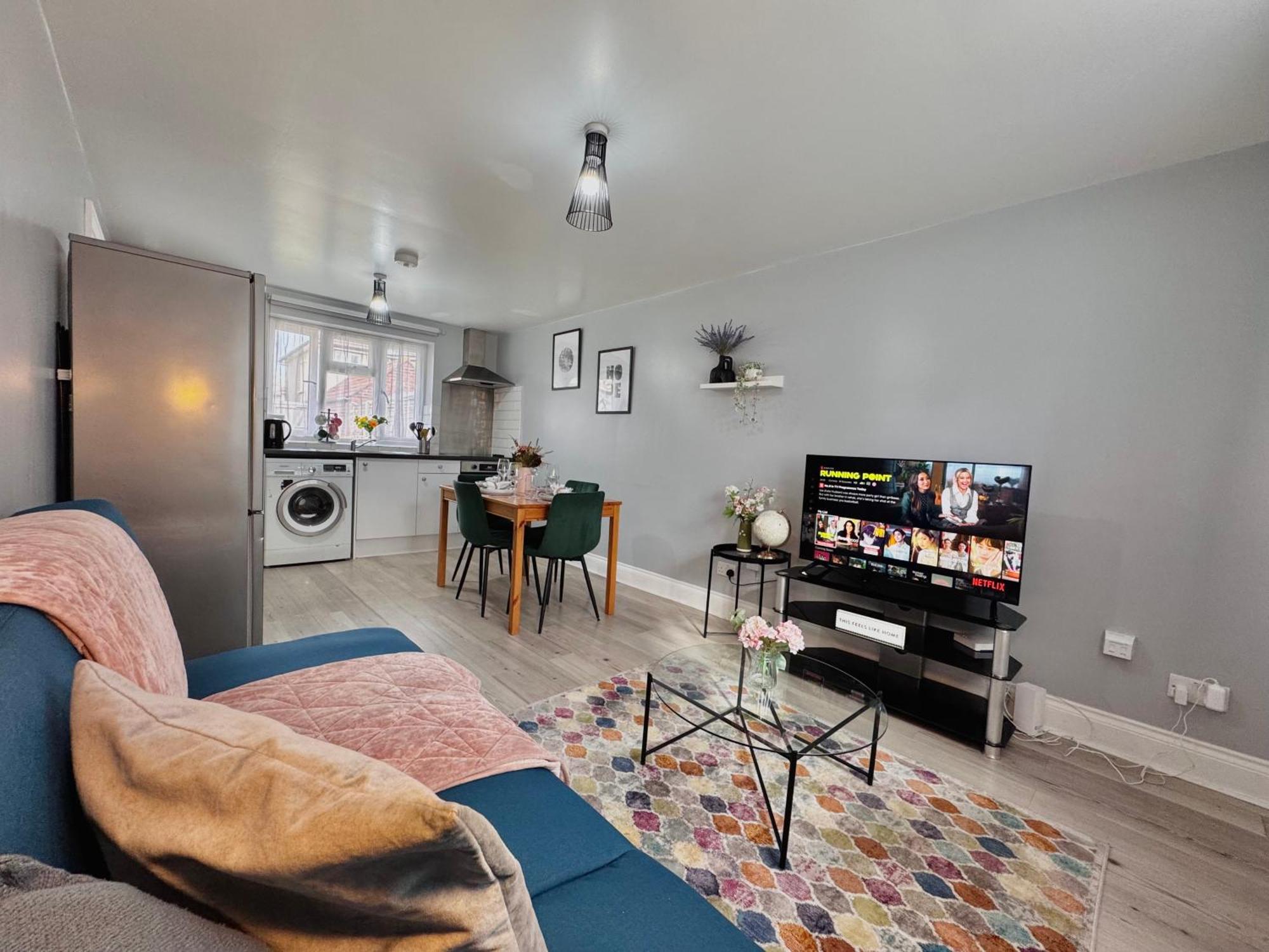 Garden 1-bed Flat 30min To Downtown & Free Parking Apartamento Londres